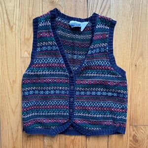 Erika Multicolor Knit Vest